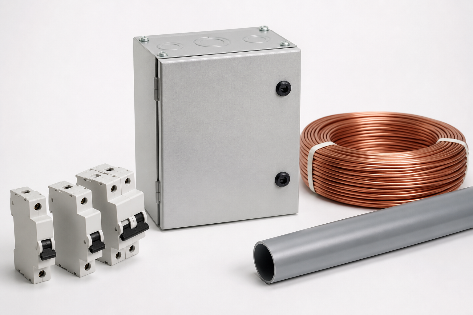 Material de montaje eléctrico de ejemplo