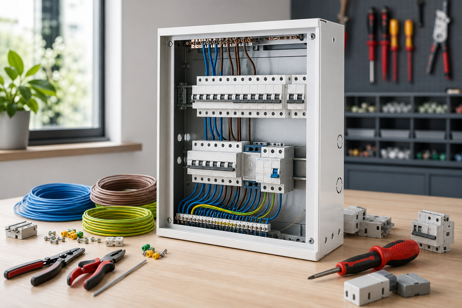 Taller de montaje de cuadros eléctricos